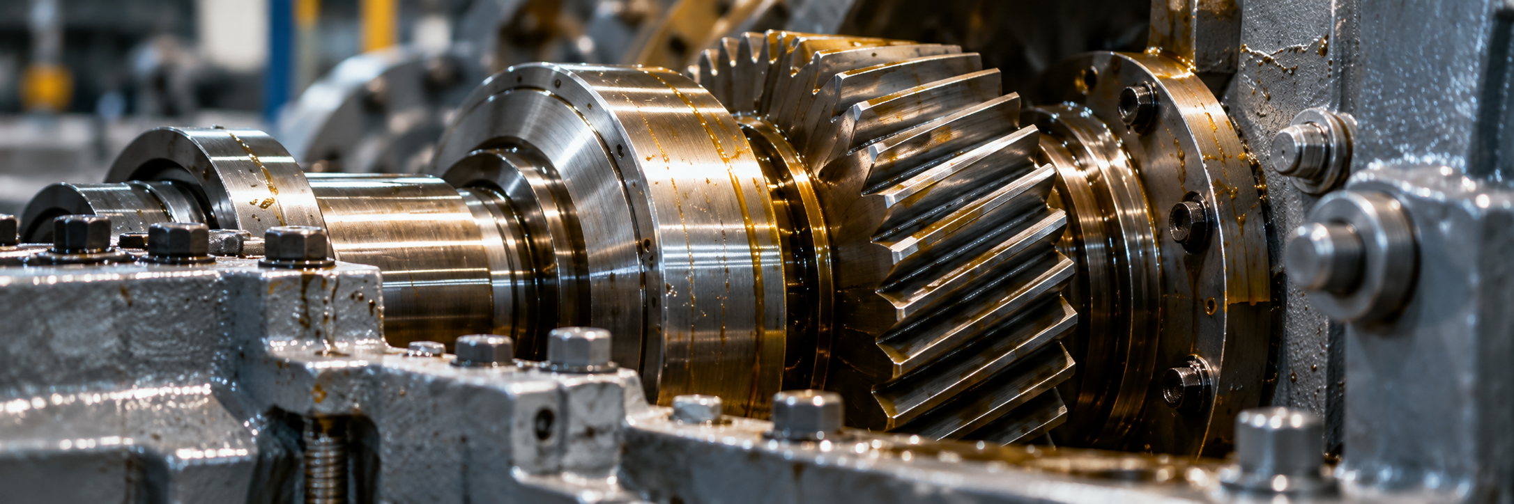 Industriegetriebe mit Getriebeölschmierung